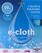 2 Glass & Polishing Cloths