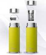Green Qwetch Insulated Stainless Steel tea mug - 300ml