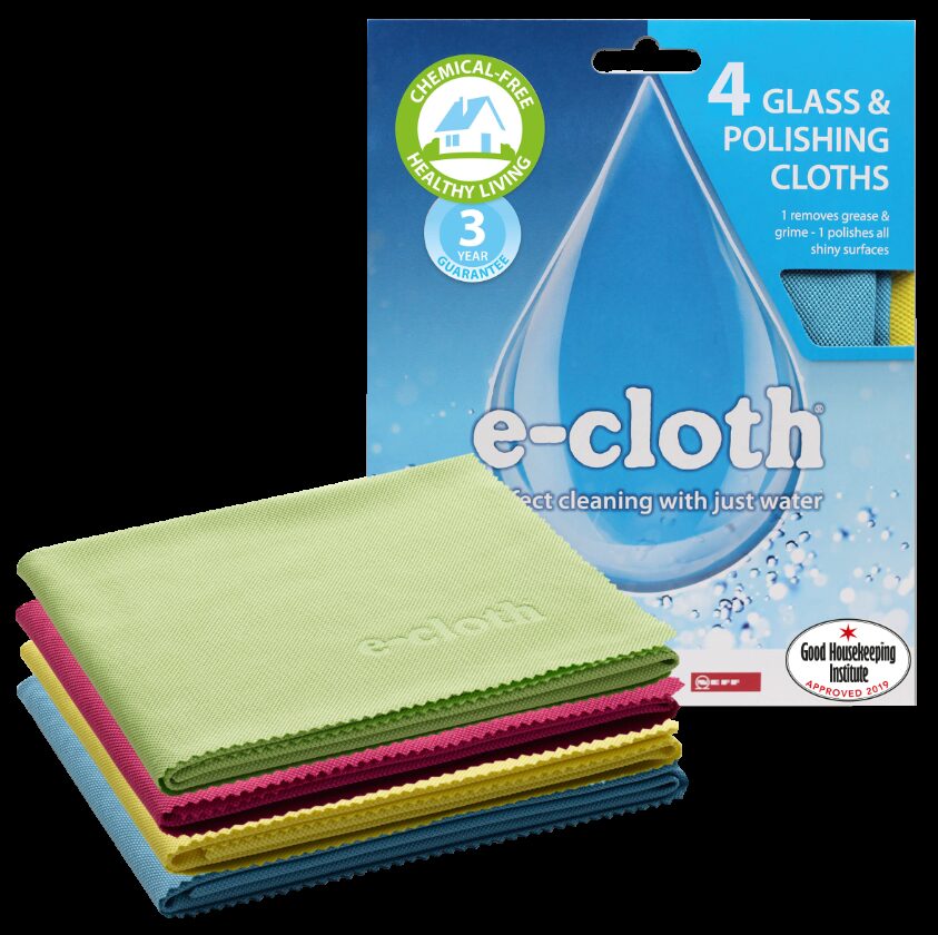 4 Glass & Polishing Cloths