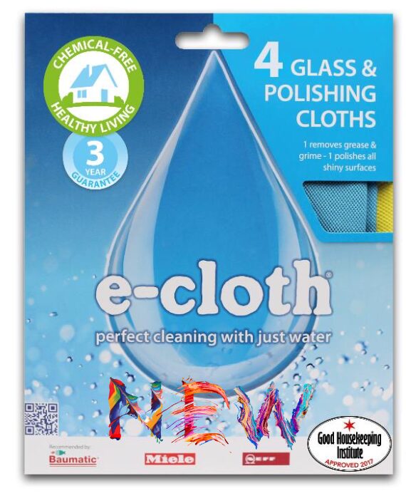 4 Glass & Polishing Cloths
